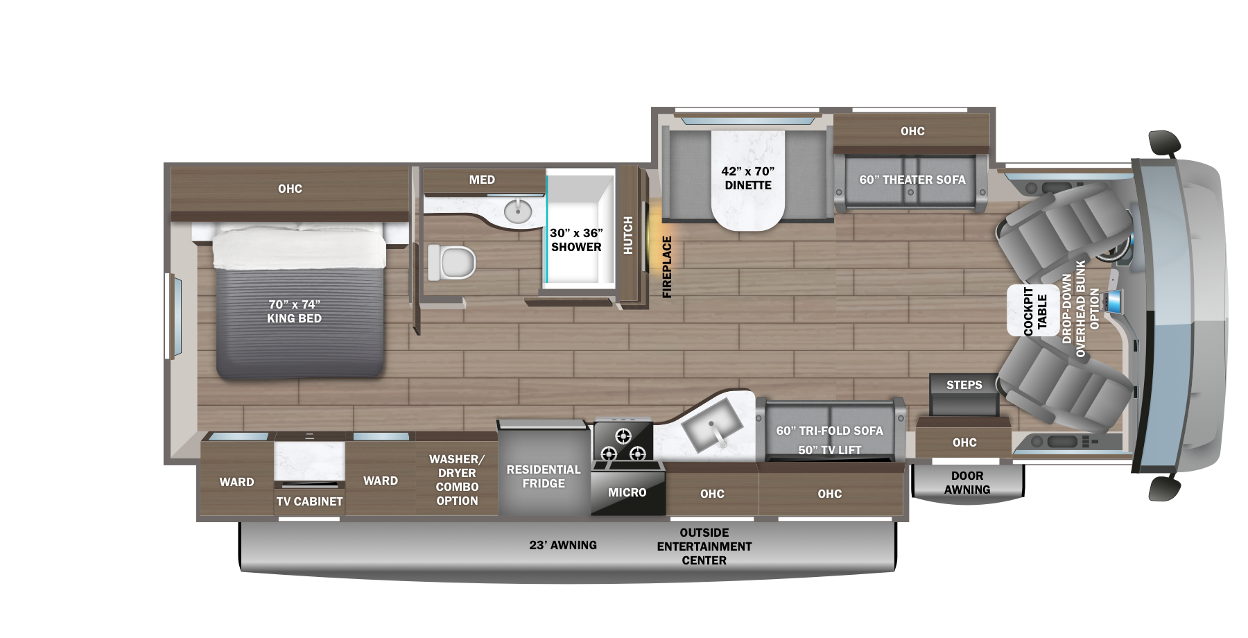 NEW 2024 Jayco PRECEPT 34G | Joliet, IL