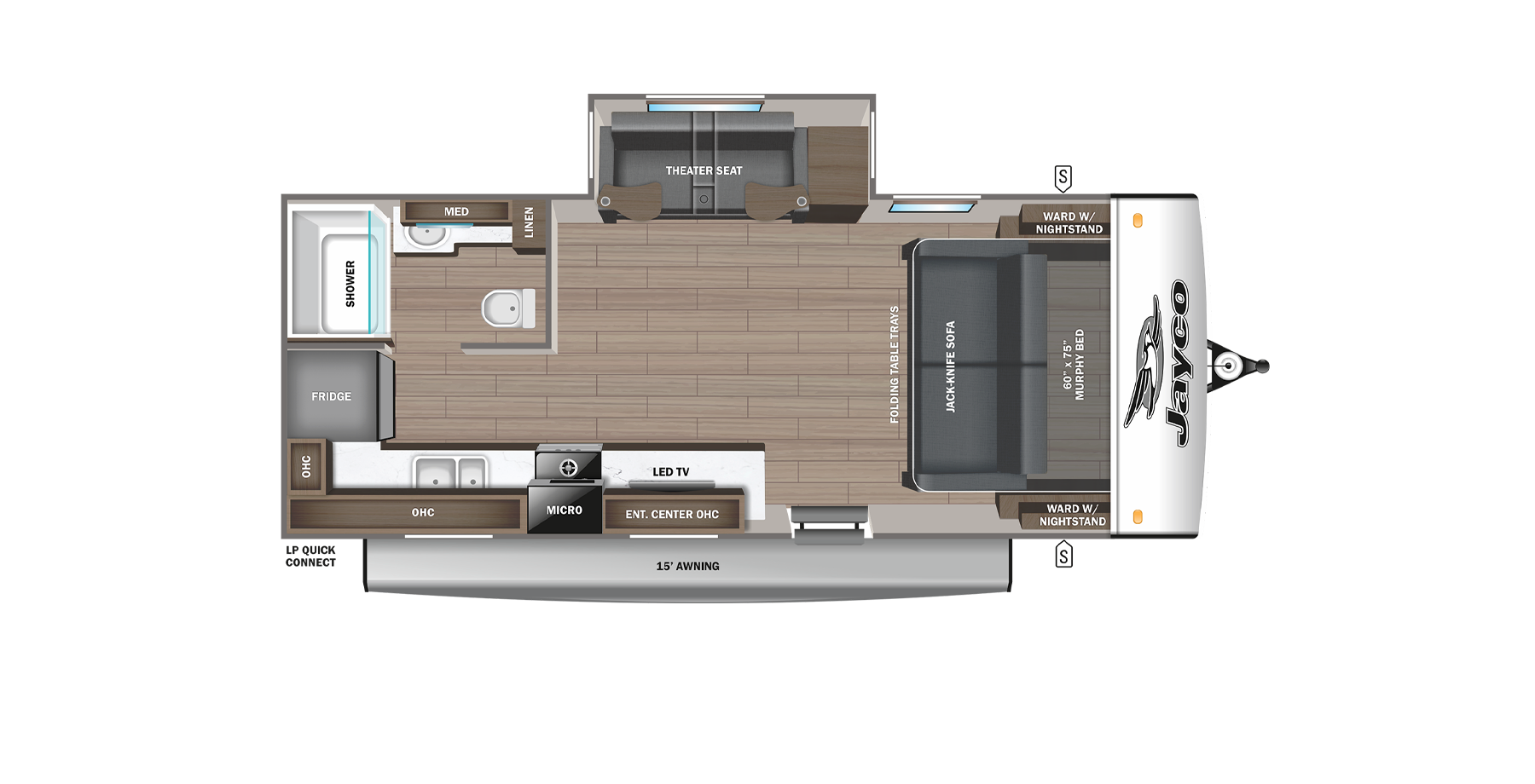 SOLD New 2025 Jayco JAY FEATHER 19MRK | Joliet, IL