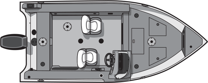 floorplan image of 2025 SMOKERCRAFT LAZER 161