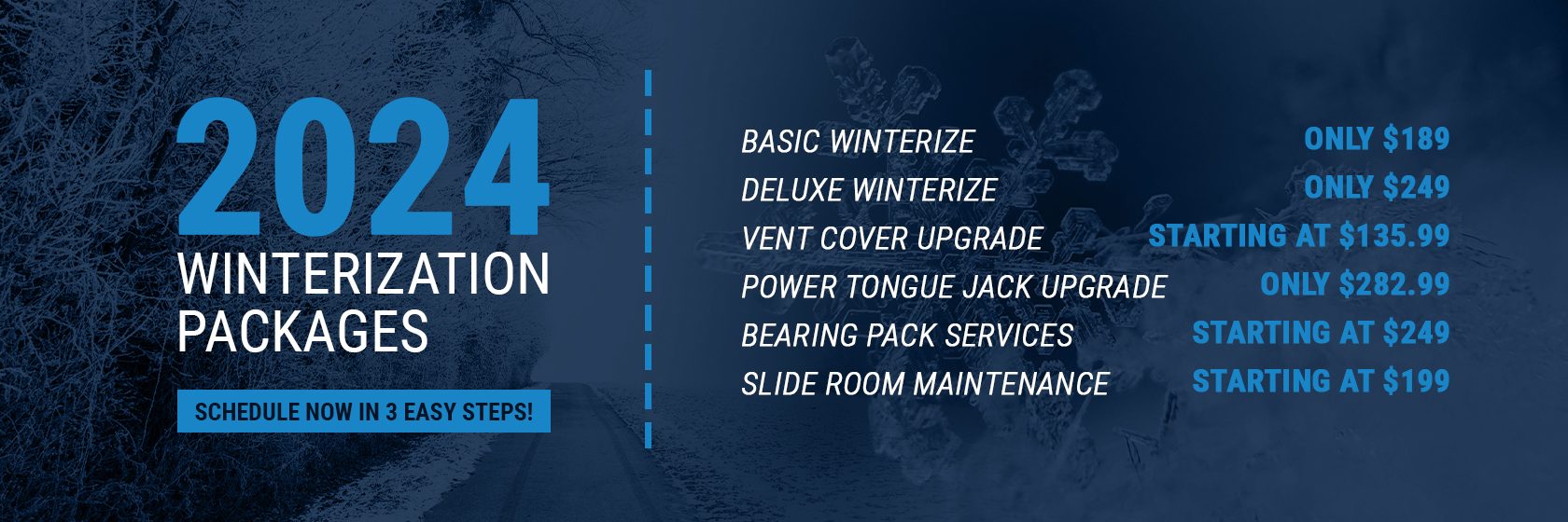 Winterization Banner