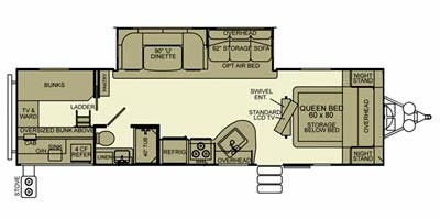 USED 2012 Evergreen EVERLITE 34BHK