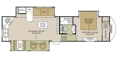 USED 2015 Forest River Cedar creek Silverback 31RK