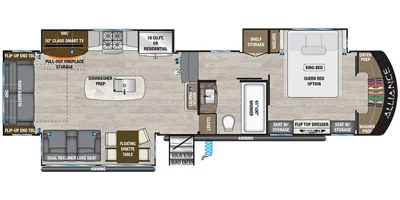 USED 2021 Alliance RV PARADIGM 340RL