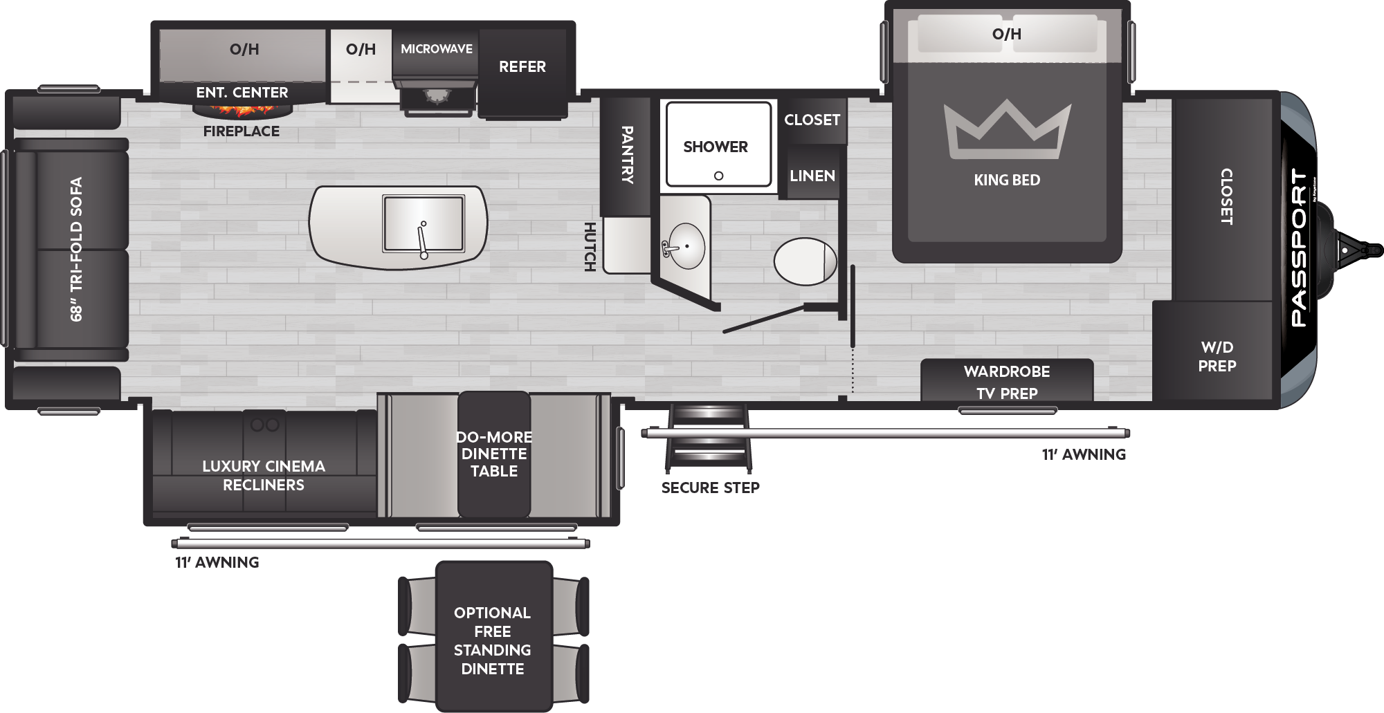 NEW 2025 Keystone PASSPORT 3100RE