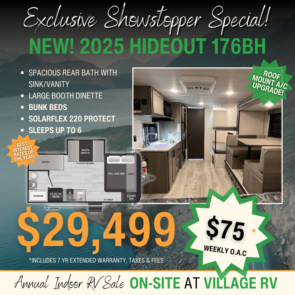 Annual Indoor RV Sale