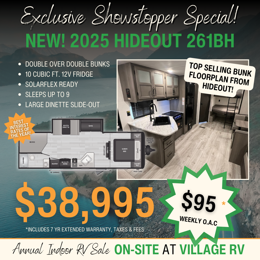 Annual Indoor RV Sale