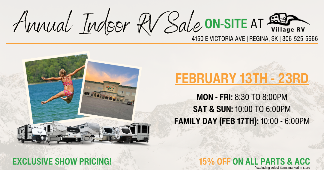 Annual Indoor RV Sale